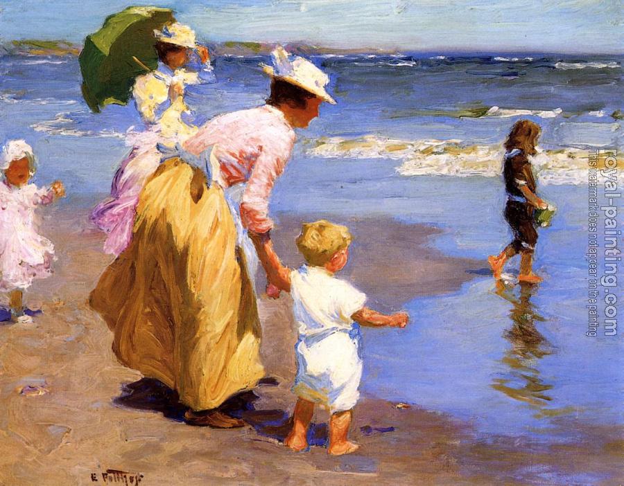 Edward Henry Potthast : At the Beach